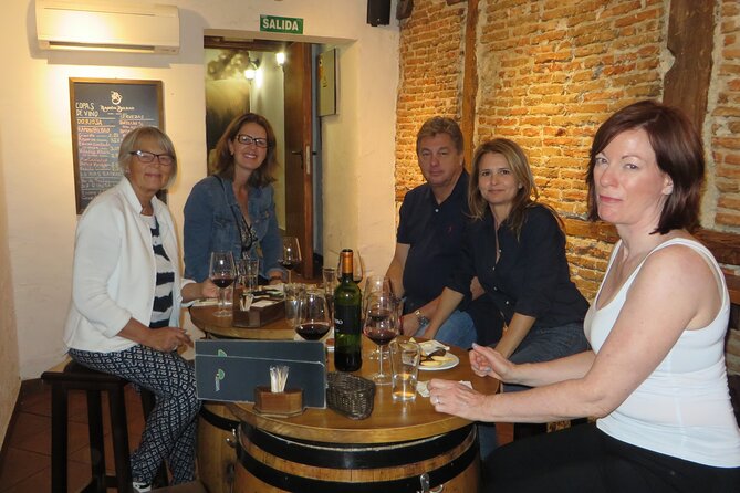 Madrid Small Group Tapas Tour at 4 Venues -Lunch or Dinner - What you’ll actually eat and drink: 4 wines, 16+ flavors, and jamón