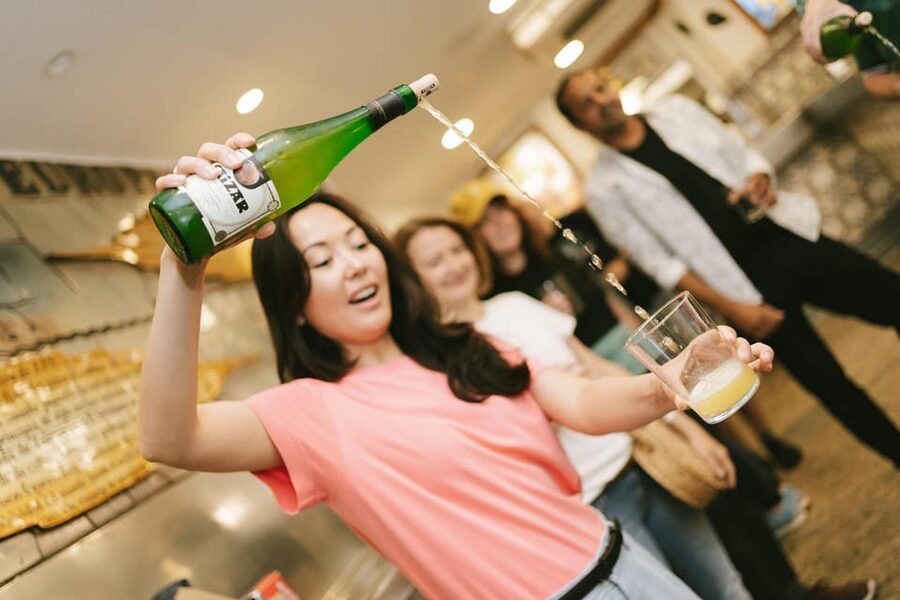 Madrid: Tapas, Taverns & History Tour - El Escarpín and Asturias cider: a tasting with a story