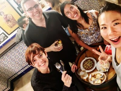 Malaga: Flamenco, Tapas, and Wine Tour - Stop One to Two: Homemade Tapas With Real Drink Choices