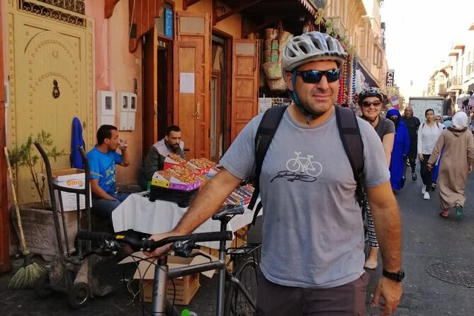 Marrakech Food Tasting Tour by Bike - Stop 1 at Argan Xtreme Sports: start smart, then enjoy the chaos