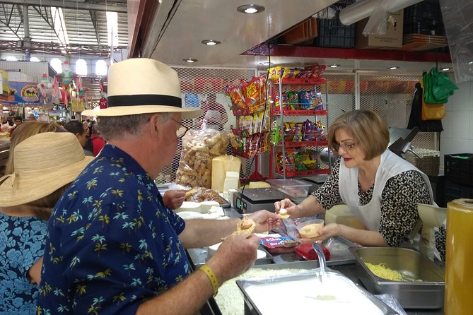 Mercado walking food tour - The tostada stop: family-run, and been around long enough to matter