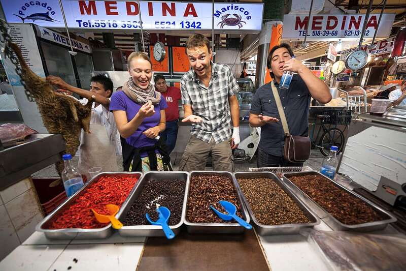 Mexico City: Authentic Downtown Food Tour - San Juan Market: where curiosity turns into snacks
