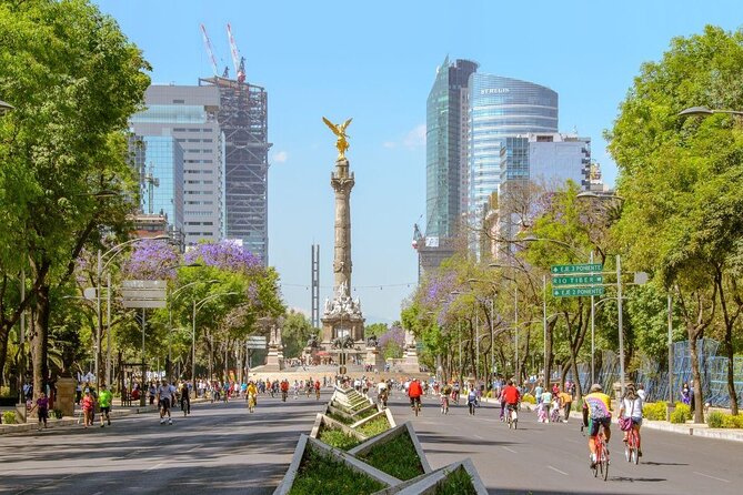 Mexico City Highlights E-Bike Tour With Foodie Stops - Bosque de Chapultepec: Pedal Through the Park Like You Mean It