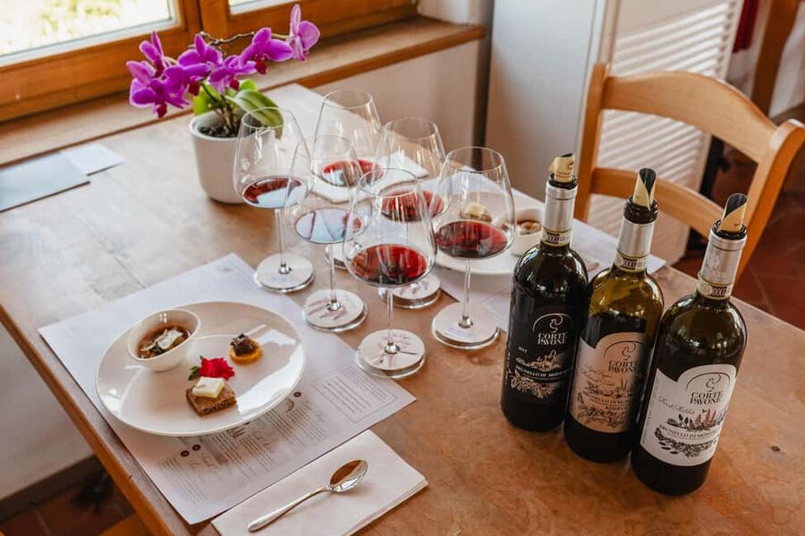Montalcino: Guided Winery Tour & Gourmet Food Tasting - Winery and cellar tour: what “aging in different vessels” really means