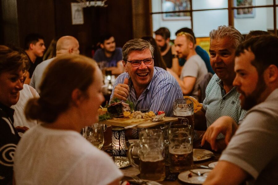 Munich: Beer and Food Tour with Dinner & Oktoberfest Museum - Beer Hall Atmosphere: The Social Part of Munich Beer