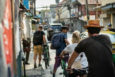 Must-Try: Hidden Bangkok Bike and Food Tour - Meeting point and start flow at Must-try Bangkok Tours