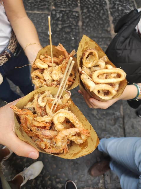 Naples Street Food Scene Tour: Small-Group Tasting Adventure - Santa Chiara Monumental Complex: where the pasta fritter makes an impression