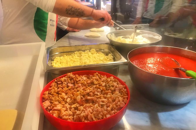 Naples Street Food Tour: Discover Local Flavors with Expert Guide - Via dei Tribunali: pizza fritta and Pulcinella d’Acerra