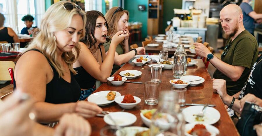 New York City's Hell's Kitchen: Walking Food Tour - Where the tour starts: Gyu-Kaku on W 44th Street