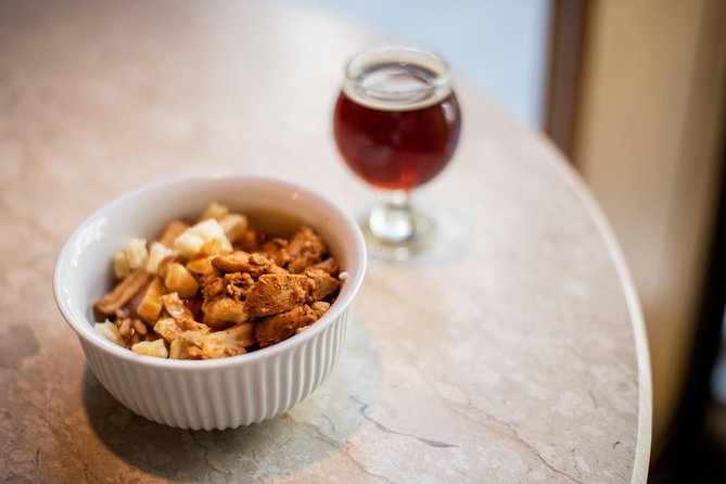 Old Montreal Guided Food Tour with 8+ Local Delicacies Tastings - Franklin’s Subs Suds: Smoke Meat Poutine When It’s Time for the Big Classic