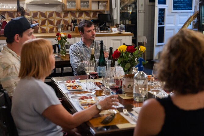Palace District Evening Culinary, Wine, and History Walk - The wine part is real: 3 wines, plus pairing logic