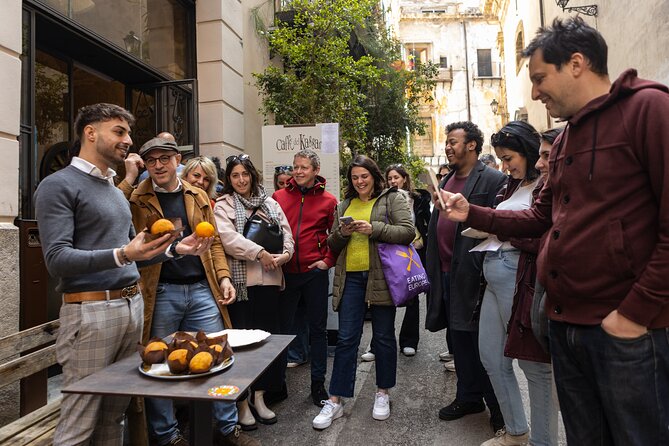 Palermo Street Food & Market Tour by Eating Europe - Stop 4: Babbalù and arancina made to the right size