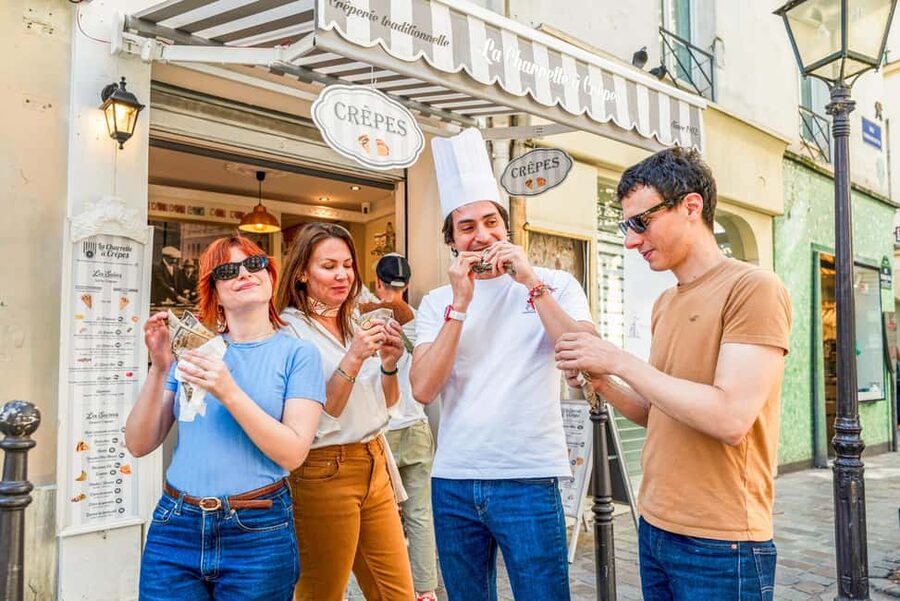 Paris: Champagne and Oysters Food Tour - Stop 5: Crêpe finale at a local crêperie