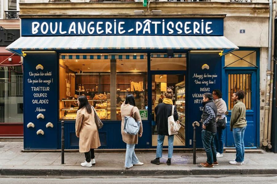 Paris: Gourmet Food Tour with Over 10 Tastings and Wine - Your First Stops: Bakeries, Viennoiseries, and a Jambon Beurre Hit