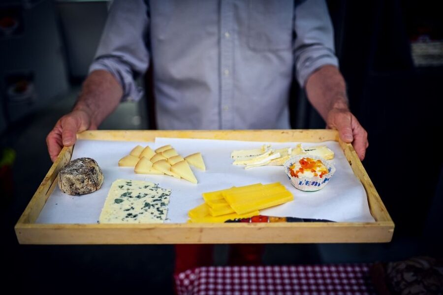 Paris: Le Marais District Food Tour with 10+ Tastings & Wine - Cheese and wine pairing: learning fast, eating more