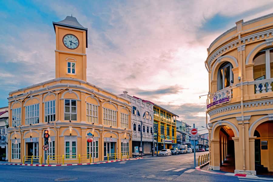 Phuket: Southern Thai Flavors Food Tastings Tour - Khao Rang Hill at sunset: city views with a time limit