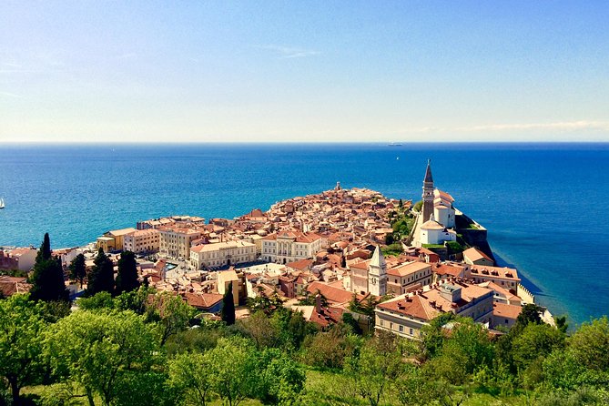 Piran Walking Tour with Local Wine and Food Tasting - Church of St. George Hill: The Cross-Border Viewpoint