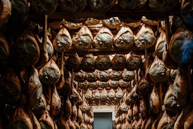 Private Full Day Parma Food Tour: Parmesan Cheese, Parma Ham, Lunch, Vinegar - A private day built around Parma’s three aging traditions