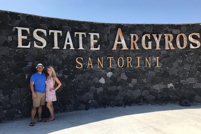 Private Santorini Sunset Wine Tour with Tastings and Tapas - Gaia Winery: learn the Santorini grape story as you taste