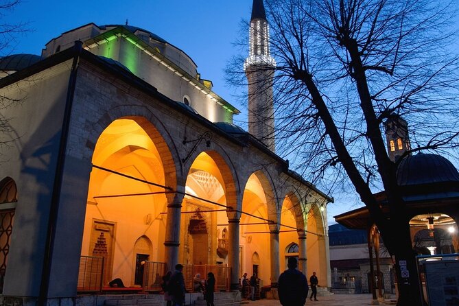 Private Walking Tour, Food Tasting and Bosnian Coffee in Sarajevo - City Hall to the Clock Tower: why small landmarks get big stories