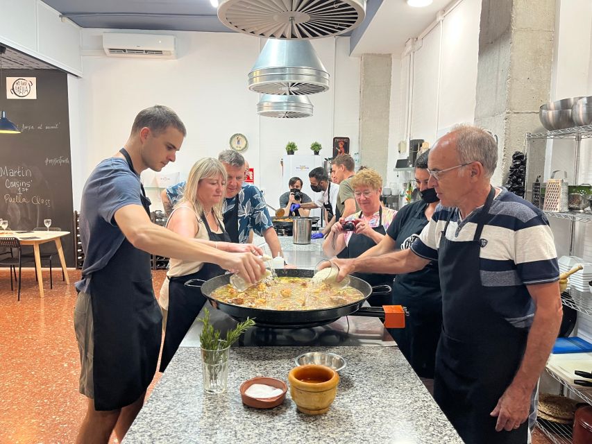 Real Paella Cooking Class – Market Visit & Sangría Workshop - Tapas, sangria practice, and DO Valencia wine while you prep your appetite