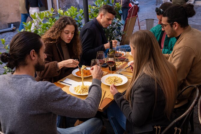 Rome: Award Winning Trastevere Group Food Tour with Wine - Spirito di Vino: Wine Pairing and a Sit-Down Meal Moment