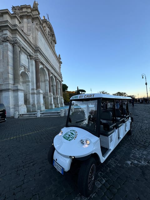 Rome: City Highlights Private Golf Cart Tour - Pantheon Photo Stop: A Quick Hit of Art and Engineering