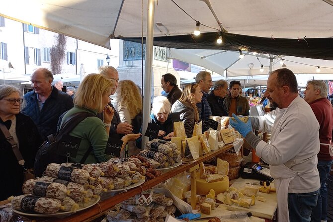 Rome Food Tasting Tour in Trastevere - The food: 6 tastings plus one wine pour (what that feels like)