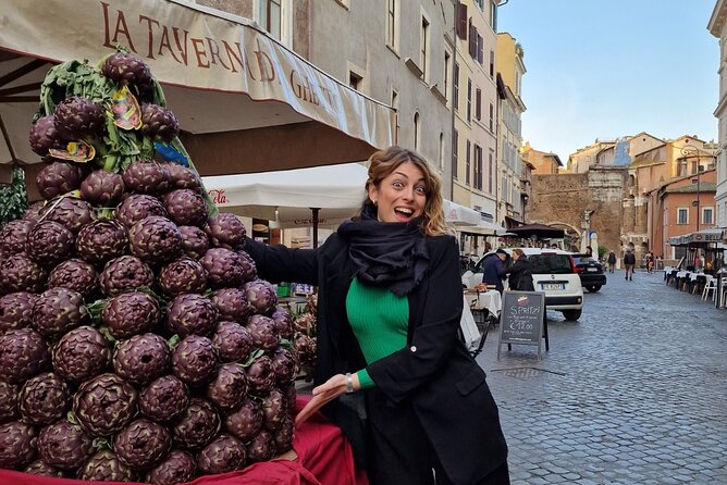 Rome Food Tour: Campo de' Fiori, Ghetto, Trastevere Winner 2024 - Rome’s Food Walk Starts in Piazza Farnese and Ends with Gelato