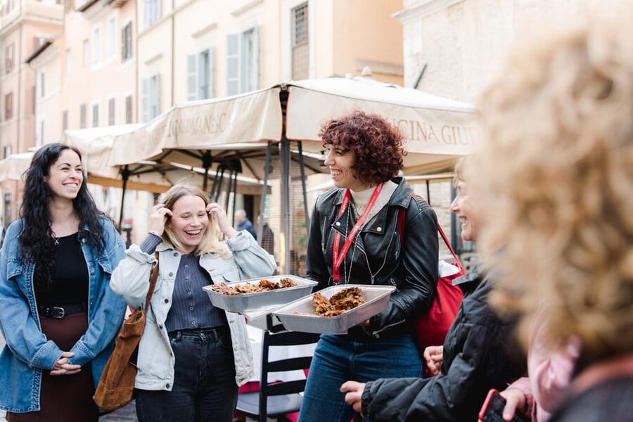 Rome: Food Tour of the Historic Center with Rooftop Spritz - Kickoff at Via del Portico d’Ottavia: the food-walk start that makes sense