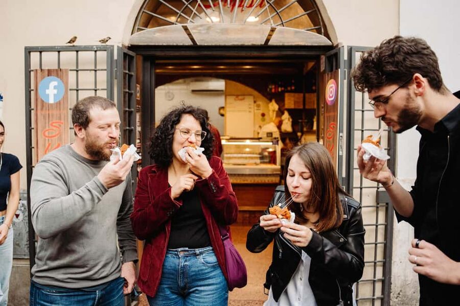 Rome Food Tour: Trastevere Aperitivo, Wine & Pasta Dinner - Supplì Roma: the street snack that tastes like Rome