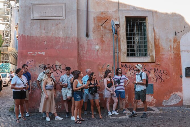 Rome Food Tour & Wine: Trastevere & Campo de' Fiori Like a Local - Aperitivo and a Roman Grocery Food Culture Moment