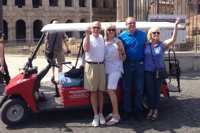 Rome for Foodies: Private Golf Cart Tasting Experience - Portico d’Ottavia: where pizza and fried favorites become a real experience