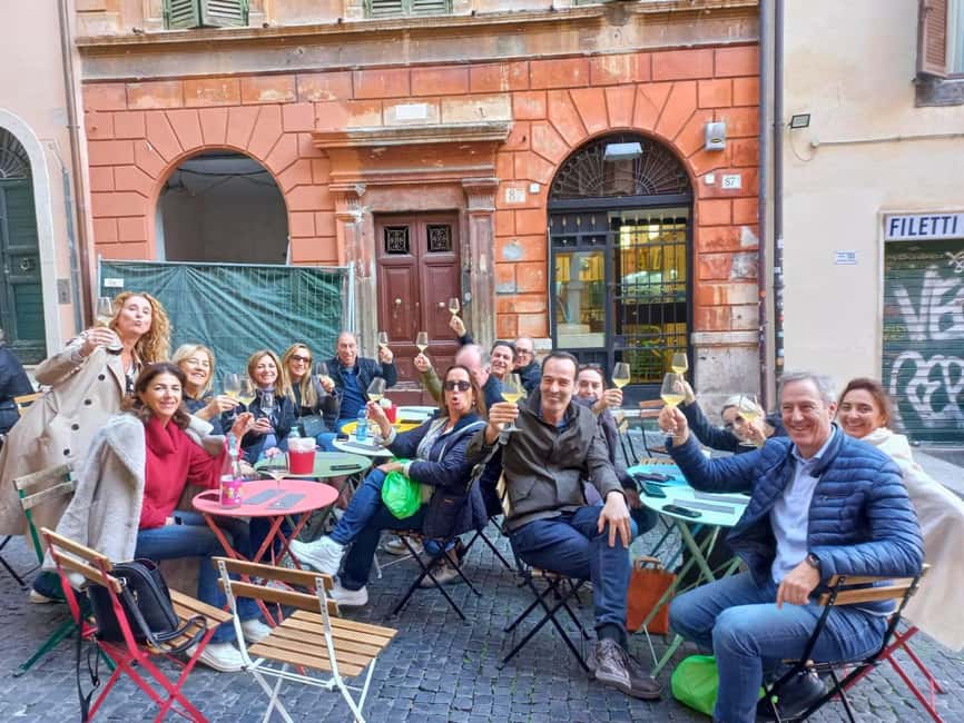 Rome: Guided Food Tasting Tour in Trastevere - Meeting at Touristation Navona: get your bearings fast