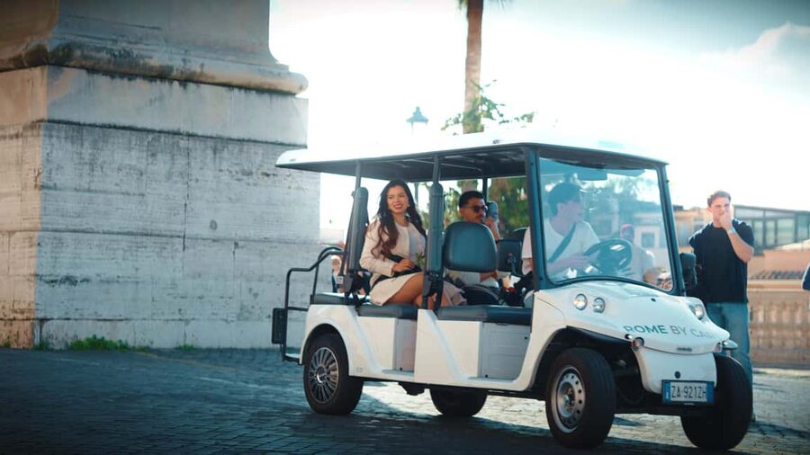 Rome in Comfort: 3-Hour Private Golf Cart Tour with Food Tasting - Why a Private Golf Cart Works So Well in Rome