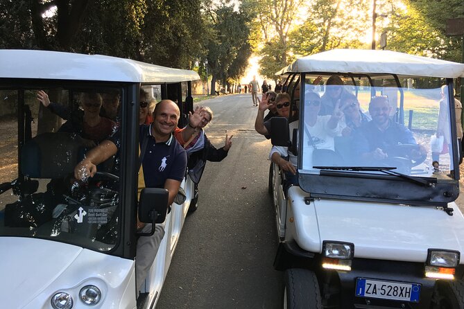 Rome: Lip Smacking 4 hours Foodie Tours in golf cart - Stop 1: Terrazza del Pincio Viewpoint (Villa Borghese Area)