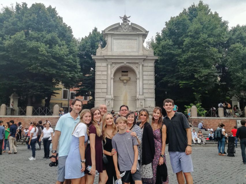 Rome: Trastevere and Jewish Ghetto Street Food Walking Tour - Tiber Island and Piazza in Piscinula: short stops, good stories, easy photos