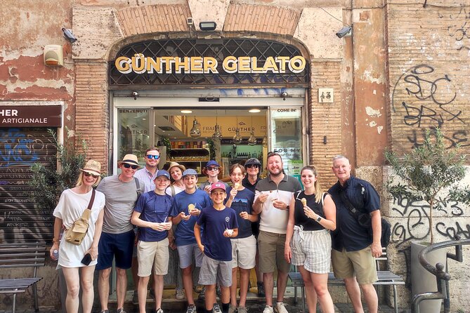 Rome: Trastevere Street Food Tour with Local Expert - Piazza Trilussa: ending with artisanal ice cream