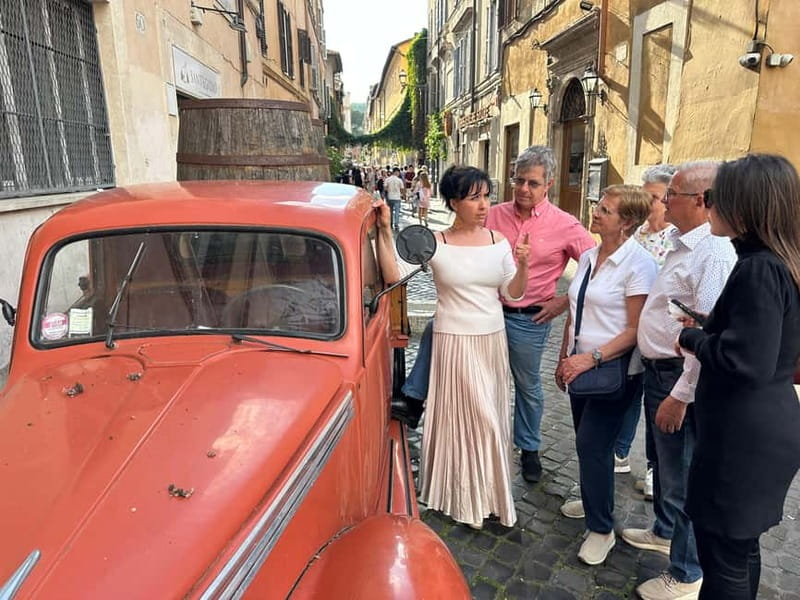 Rome: Trastevere Street Food Walking Tour with Local Expert - Old-School Cured Meat and Cheese (A Tastings-First Kind of Stop)
