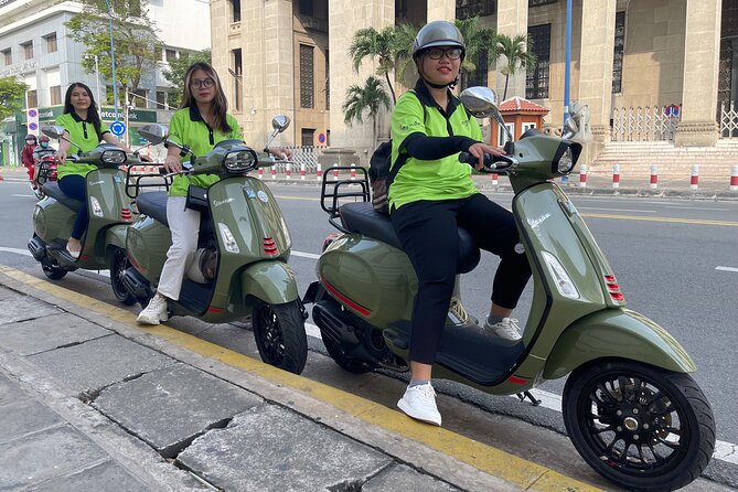 Saigon: City Unseen Highlights 2h Tour | Opt: Ao Dai Riders - Stop 4: Notre-Dame Cathedral and the Central Post Office (French colonial highlights)