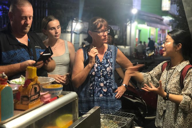Saigon Evening Food Tour by Scooter - Stop 1: Bun Thit Nuong at a local restaurant