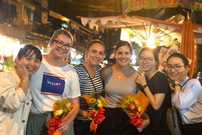 Saigon Evening Food Tour by Scooter - Banh Xeo and Banh Khot: the night gets hands-on