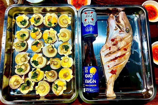 Saigon Night Craft Beer and Street Food By Scooter and motorbike - Stop 1: Rooftop sunset beer and snack time