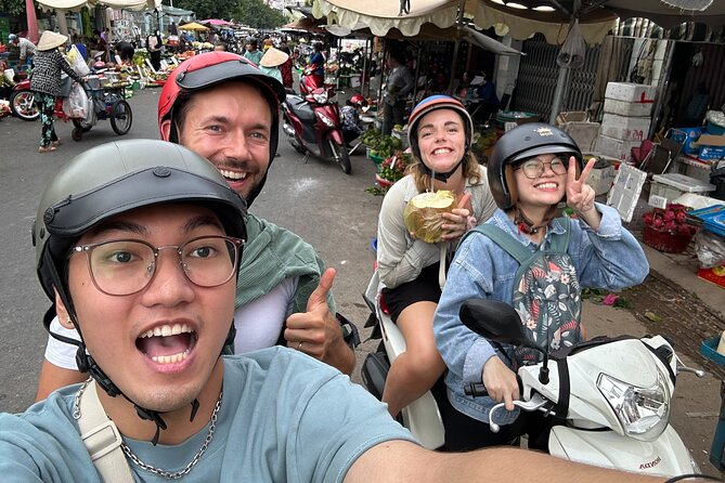 Saigon Private/Small Group Walking Food Tour with 13 Tastings - District 5 ending: bánh mì and caramel flans with sweet soup