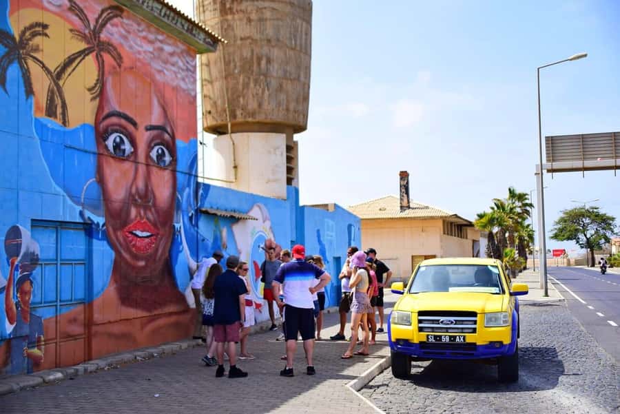 Sal: Espargos City Tour, Local Life, and Cape Verde Tapas - The street art and historic centre walk: the real star for photo lovers