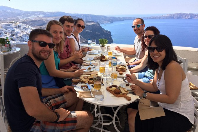 Santorini Food Tour: Fira Half-Day Small-Group Tour with Tastings - Stop-by-stop tastings: beer, olive oil, souvlaki, and the good stuff