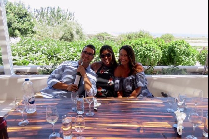 Santorini Wine Adventure with 12 Wine Tastings, Tapas and Sunset - Day tour vs sunset upgrade: what changes besides the sky