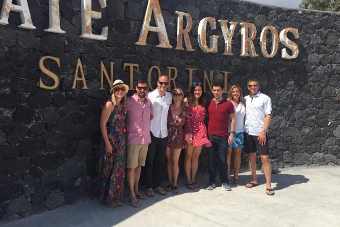 Santorini Wine Adventure with 12 Wine Tastings, Tapas and Sunset - Guides and group size: where the best parts come from
