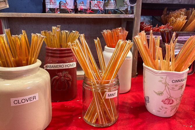 Seattle Pike Market Food Tour with 8 Authentic & Local Tastings - Stop 2: Pike Place Market honey sticks for a quick, iconic hit