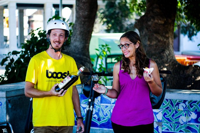 Segway Food Tour of Alfama and Old Town Lisbon - Getting started at Boost Portugal and learning the ride fast